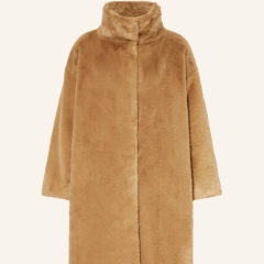 HERNO Płaszcz ze sztucznego futra