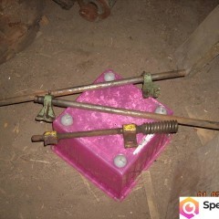 Heblarka różne śruby i wałki