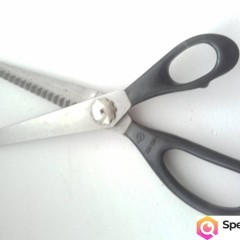 nożyce z ząbkami, zygzak