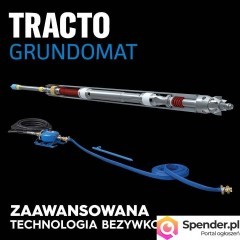 Maszyna przeciskowa, rakieta, kret GRUNDOMAT 55 mm