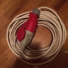 Przedłużacze zasilania 3-fazy.