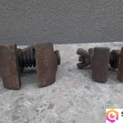 90 Stare narzędzie 2szt zacisk ścisk imadło