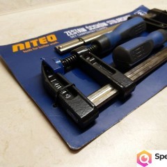 NAJTANIEJ Zestaw Ścisków Ślusarskich 2szt Wysyłka