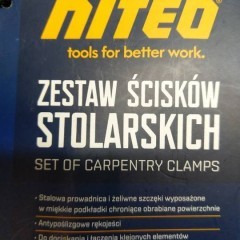 NAJTANIEJ Zestaw Ścisków Ślusarskich 2szt Wysyłka