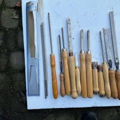 Zestaw dłut tokarskich Kunz, Robert Sorby, Record Power – 30 szt.