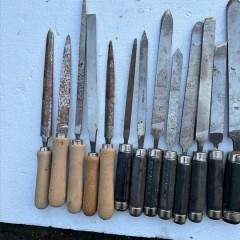 Zestaw dłut tokarskich Kunz, Robert Sorby, Record Power – 30 szt.