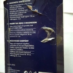 Opaska na rękę z magnesem