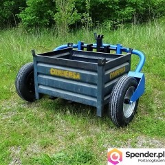 Wózek brukarski paleciak terenowy budowlany oryginał 1500 kg