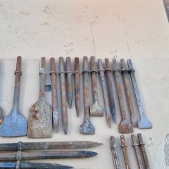 Dłuto szpicak łopatki 16mm25mm 32mm atlas copko wacker młot