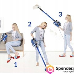 Odkurzacz PIONOWY Bezworkowy Ręczny HEPA 900W PM-ODE-900J PM1066