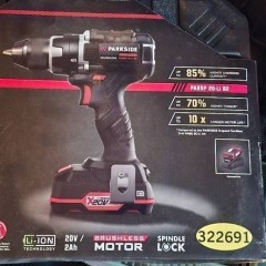 Performance Wiertarko-wkrętarka  beszczotkowa Parkside PABSP 20-Li B2