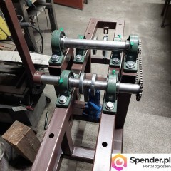 walcarka do profili z napędem na dwa wałki.