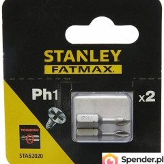 Końcówka wkrętarki PH1/25mm 2 szt. Stanley