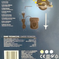 NAJTANIEJ Pilarka Akumulatorowa 12V 2000mAh Akumulator Ładowarka Wysyłka