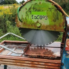 Sima piła do Porothermu  30 cięci betonu cegły silki bloczków  tarcza 700mm