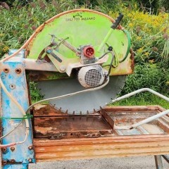 Sima piła do Porothermu  30 cięci betonu cegły silki bloczków  tarcza 700mm