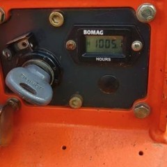 Zagęszczarka bomag bpr 70/70 600 kg 14 rok