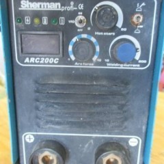 Spawarka inwertorowa SHERMAN ARC200C 200A