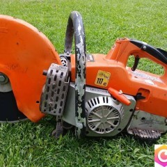 Mocna przecinarka spalinowa do betonu