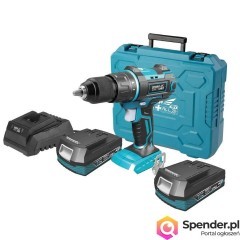 ZESTAW NARZĘDZI W WALIZCE DEDRA SAS+ALL DED7030A02, WKRĘTARKA, DWA AKUMULA…