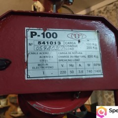 Wyciągarka budowlana profesjonalna Camac p 100