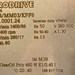 motoreduktor / przekładnia 0,075-0,37kW 17-86obr. 3fazowy SEW