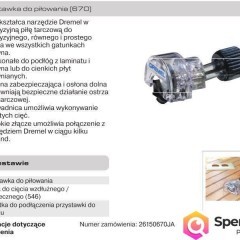 Dremel , przystawki akcesoria , przystawka do ostrzenia