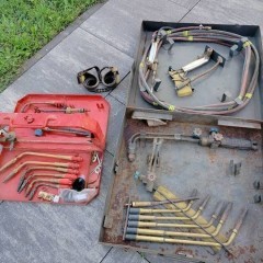 Komplet butli do spawania