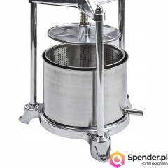 Solidna Włoska PRASA do owoców wina 6L WINO AL25