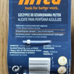 Szczypce do dziurkowania-łamania, odłamywania płytek glazury