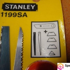 Nóż i piła STANLEY 1995 SA do ciecia, cięcia drewna i metalu Ref. 0-10-119