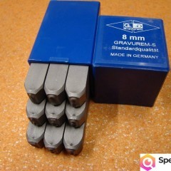 Znacznik cyfrowy Gravurem 0-9 8mm Ref. 10008000