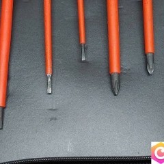 SPROTEK ZESTAW WKRĘTAKI ŚRUBOKRĘTY IZOLOWANE VDE GS 1000V