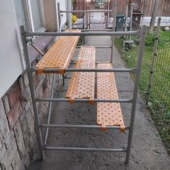 Rusztowanie drabinkowe modułowe