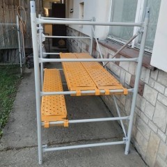 Rusztowanie drabinkowe modułowe