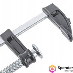 Ścisk stolarski śrubowy zacisk 150x50 mm typ f stalowy do drewna