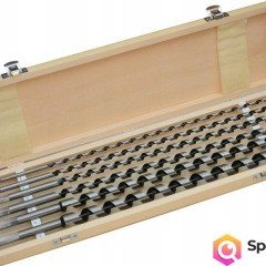 ZESTAW WIERTEŁ WIERTŁA DO DREWNA 230mm 6SZT 6-25