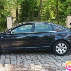 Zamiana ładna Audi A6 c6 2,4Benz+GAZ Bogato wyposażona bez wypadkowy