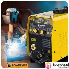 SPAWARKA INWERTEROWA MIGOMAT MIG MAG MMA TIG LIFT 180A SYNERGIA IGBT ZESTAW