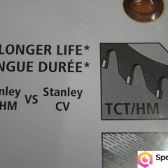 Piła tarczowa widiowa STANLEY fi 190 x fi 16 x 40 zębów Ref. STA 13145 XJ