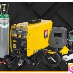 SPAWARKA INWERTEROWA MIGOMAT MIG MAG MMA TIG LIFT 180A IGBT ZESTAW BUTLA