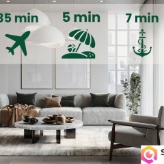 Cypr, Paralimni | Apartament 45m² z tarasem blisko plaży.