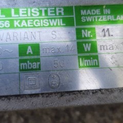 Automat Leister Variant S Varimat