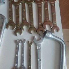 Klucze  płaskie orginalne z logiem fsm