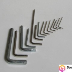 Klucz imbusowy sześciokątny różne rozmiary