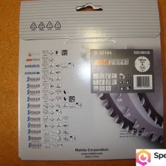 Piła tarczowa widiowa MAKITA fi 190 x fi 30 x 12 zębów Ref. B - 32144