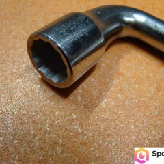 Klucz STANLEY fajkowy - przebity 6x12 M16 Ref.1-86-693