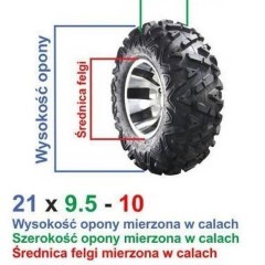 OPONA do TACZKI 4.00-8 400x8 MOCNA KABAT POLSKA