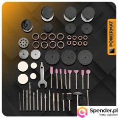 MINI SZLIFIERKA PROSTA TRZPIENIOWA FREZARKA WIELOFUNKCYJNA LCD +ZESTAW XXL