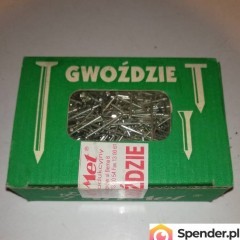Gwoździe boazeryjne ocynk 14x25 - Nowe 0,5 kg.